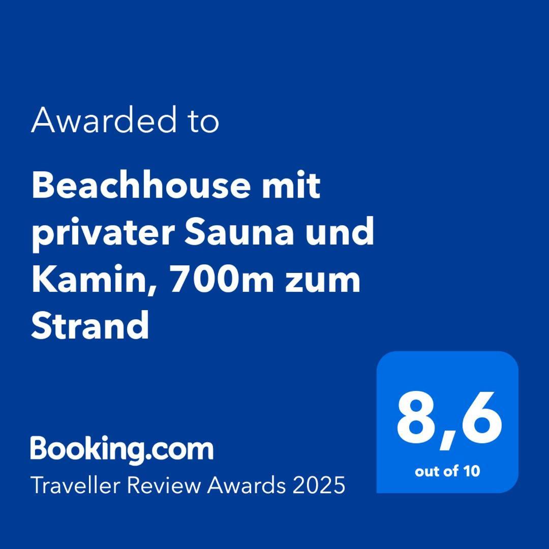 Beachhouse Mit Privater Sauna Und Kamin, 700M Zum Strand Schonberger Strand Ngoại thất bức ảnh